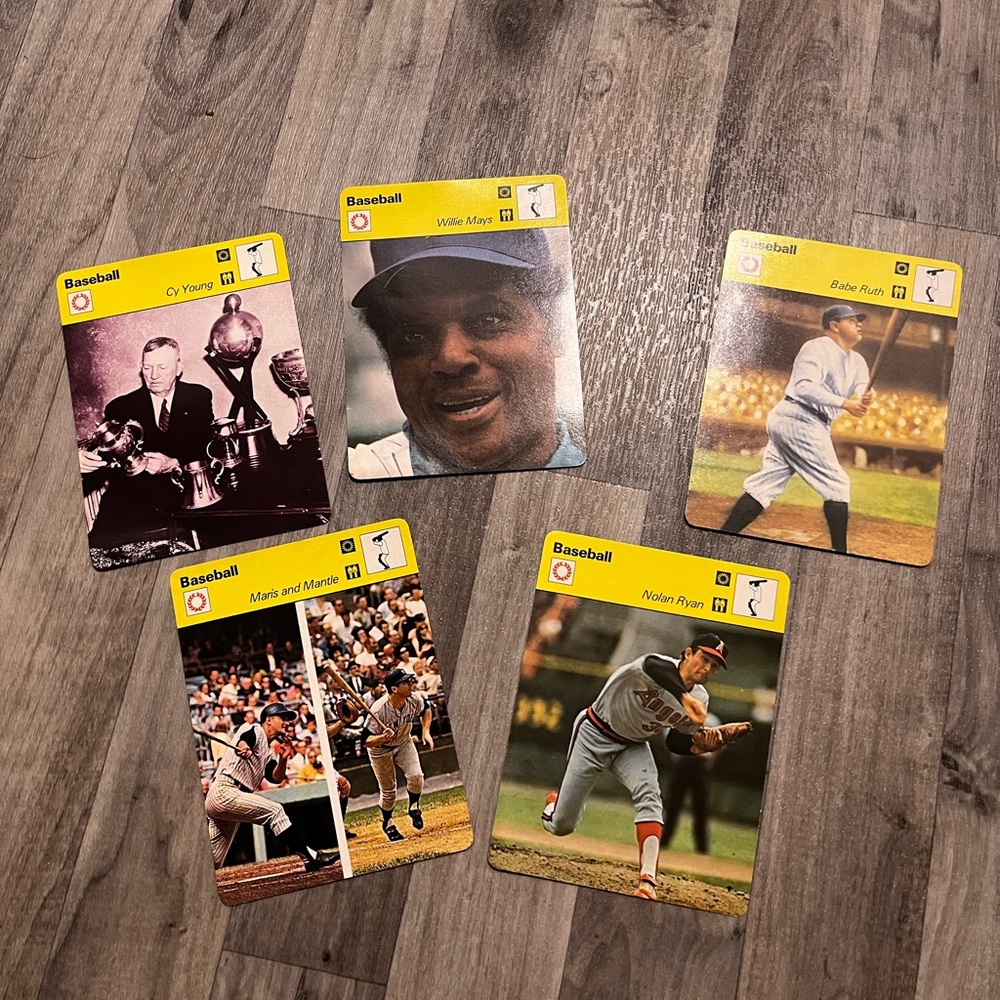 Edito Sportcasters Baseball Hofers Lot